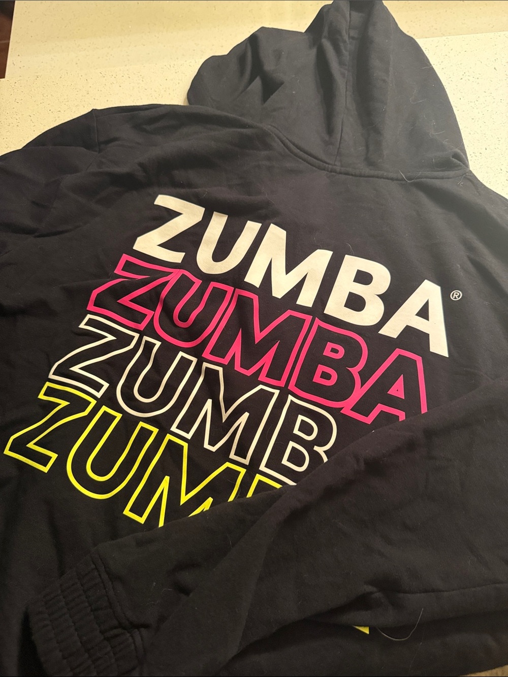 Kids Black Zumba Hoodie
